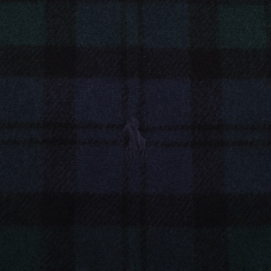 Alternative Image for ProductRalph Lauren Wool Scarf Navy2